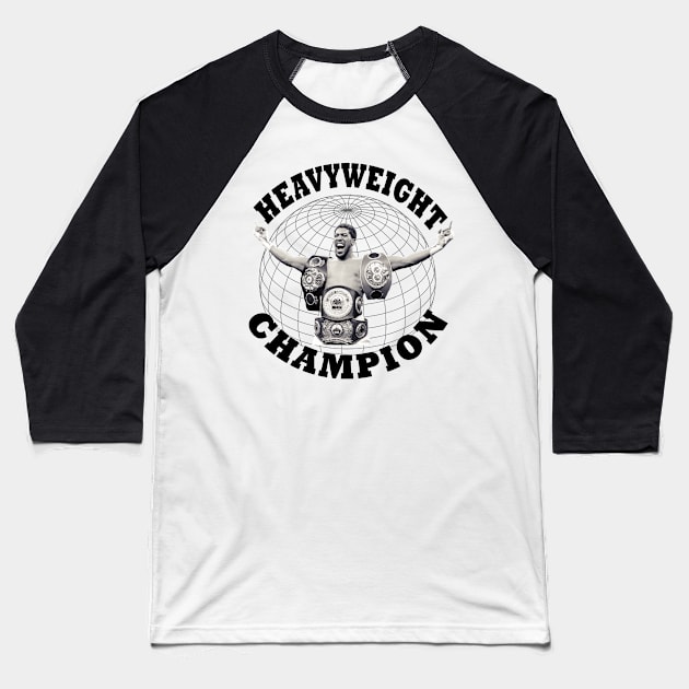 Heavyweight Champion "Anthony Joshua" Baseball T-Shirt by FightIsRight